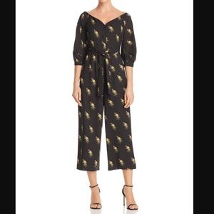 Whistles Off-the-Shoulder Woodpecker Jumpsuit